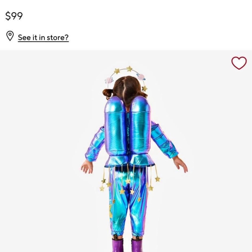 Pottery barn light up space suit